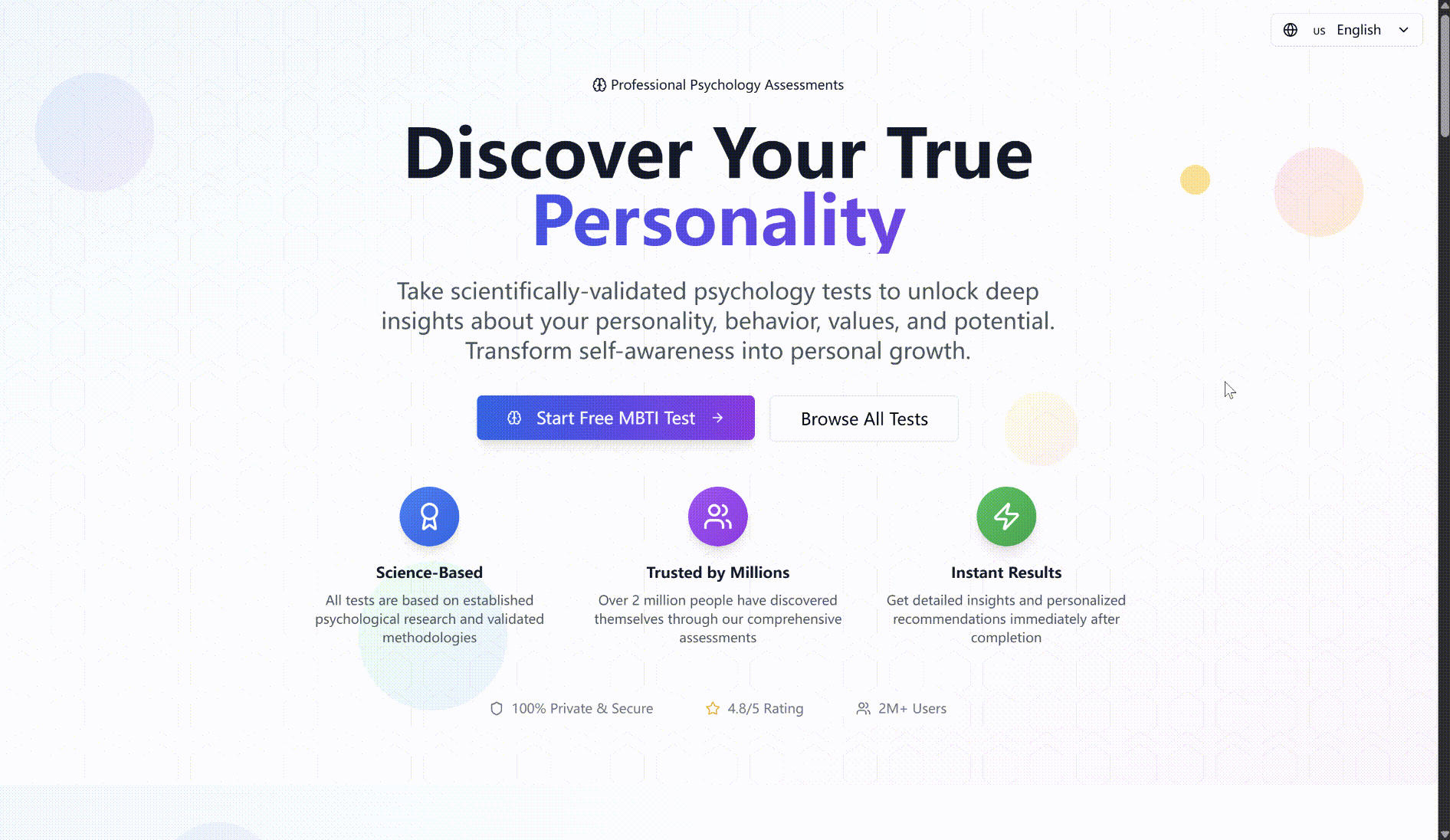 Discover Your True Personality