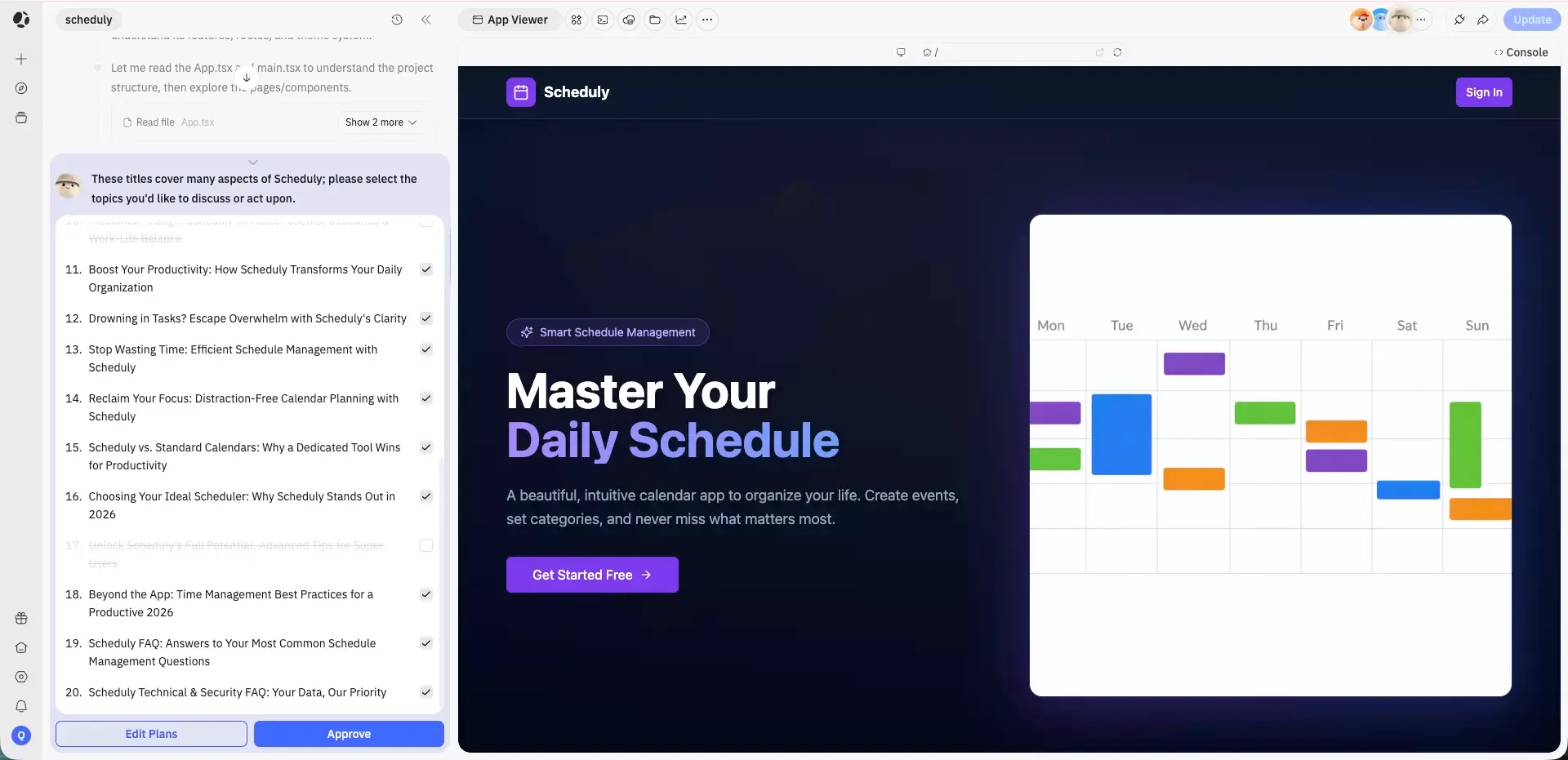 batch content production