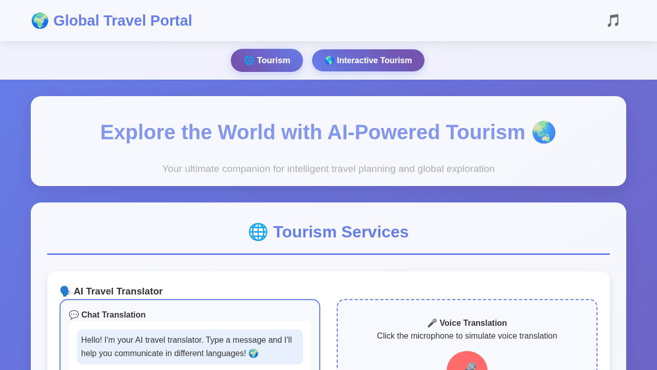 Preview of Tourism Features Overview
