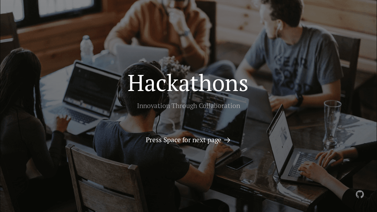 Preview of Hackathon Presentation