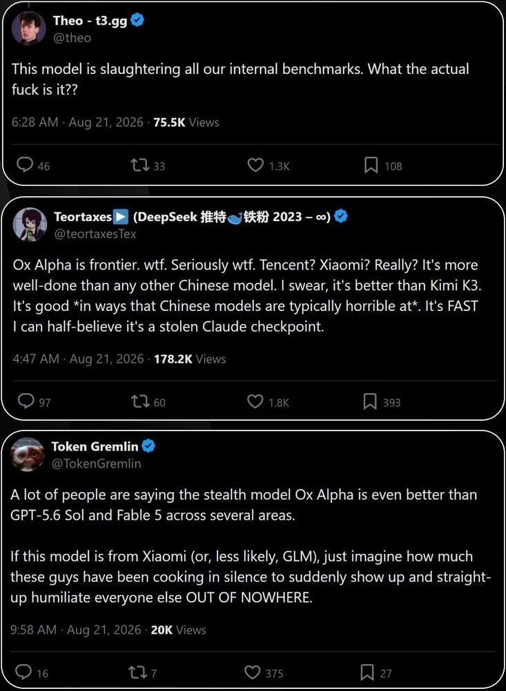 Ox Alpha community reactions