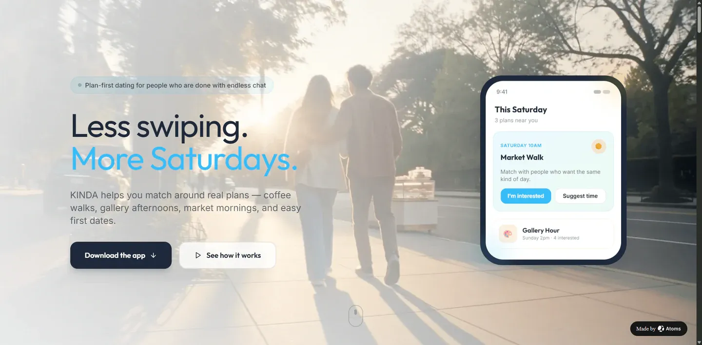 Preview of Dating App Launch Site
