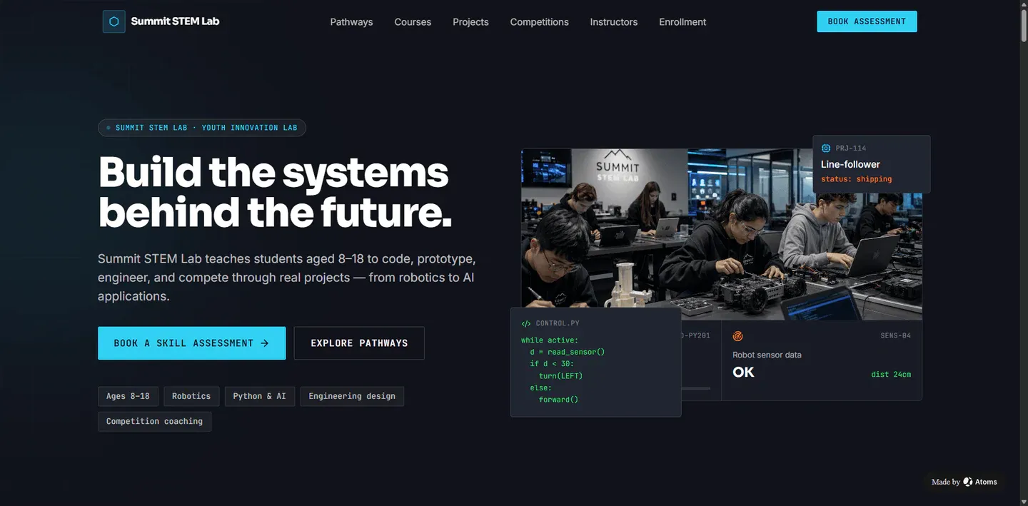 Preview of Summit STEM Lab