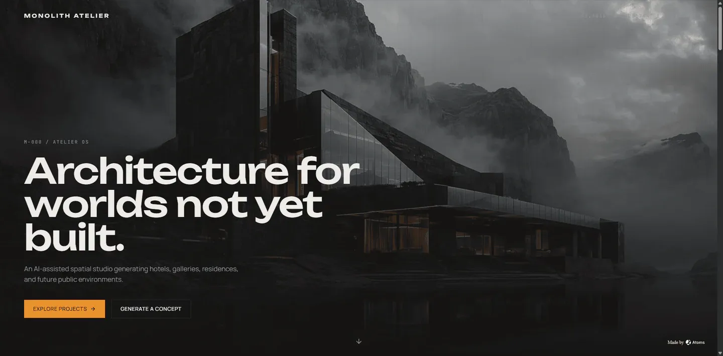 Preview of Cinematic architecture lab