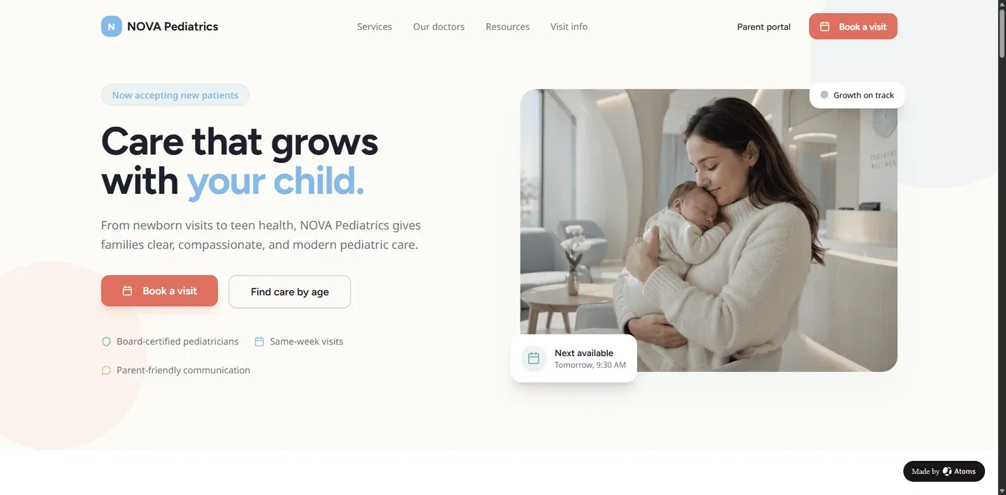 Preview of NOVA Pediatrics