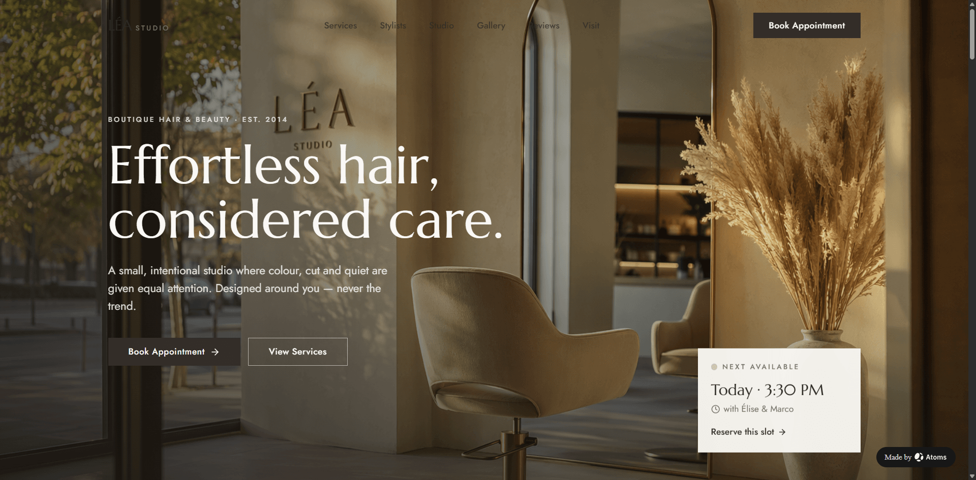 Preview of Boutique Hair And Beauty Studio