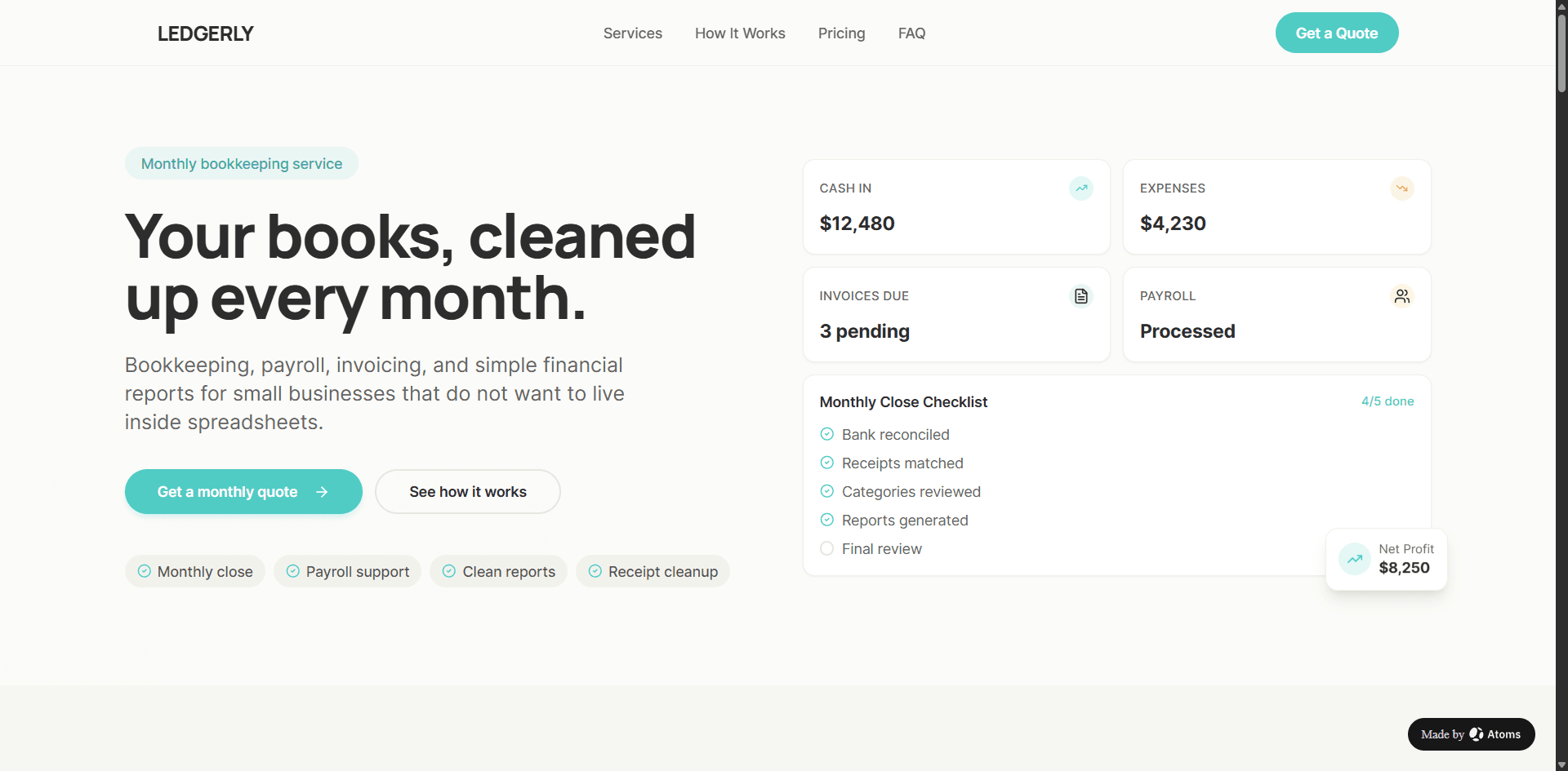 Preview of Modern Bookkeeping Studio