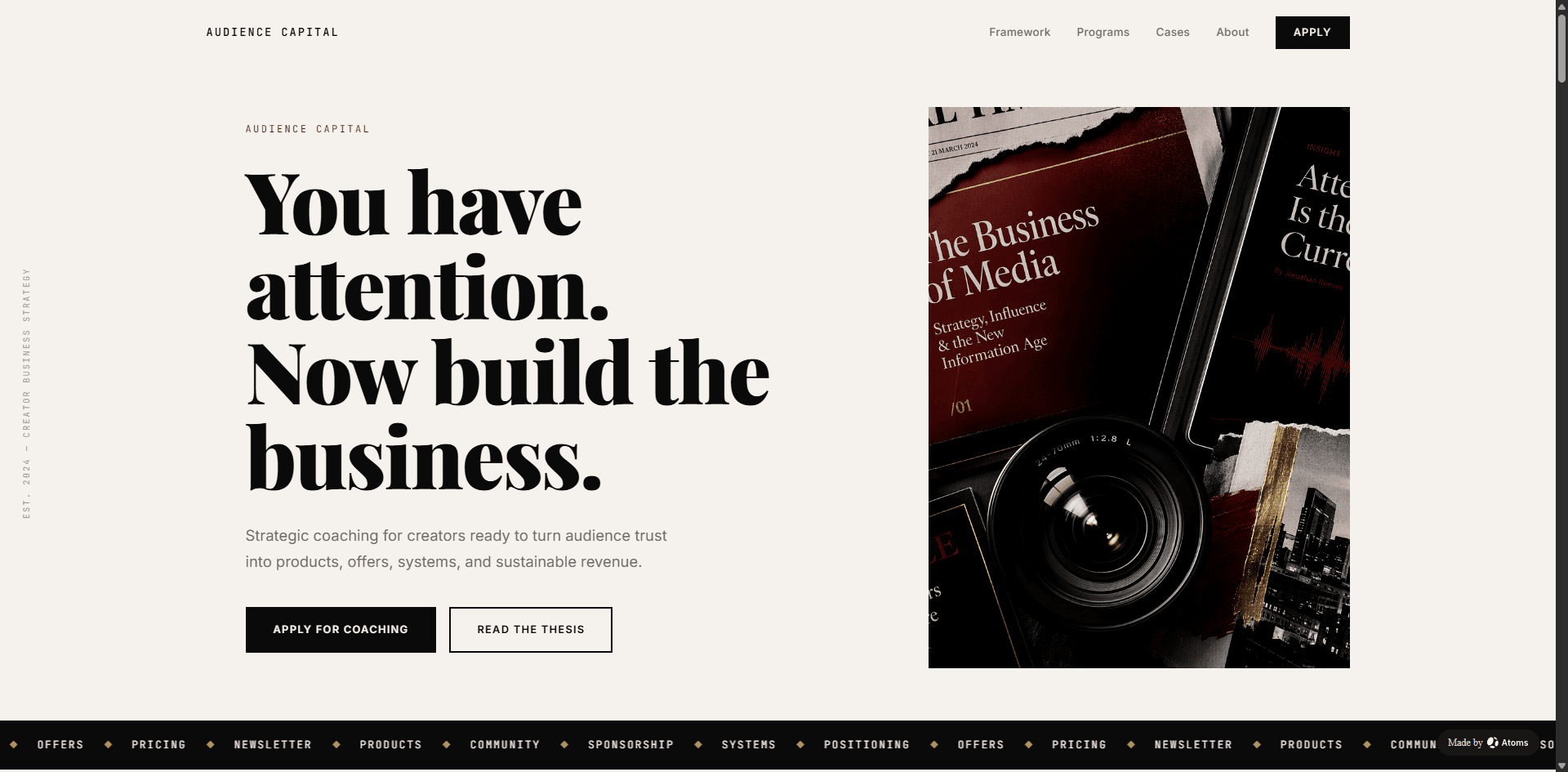 Preview of Creator Business Coach