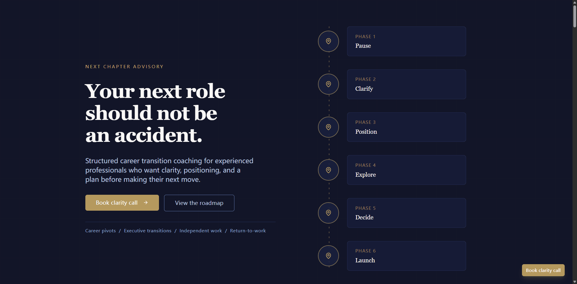 Preview of Career Transition Coach