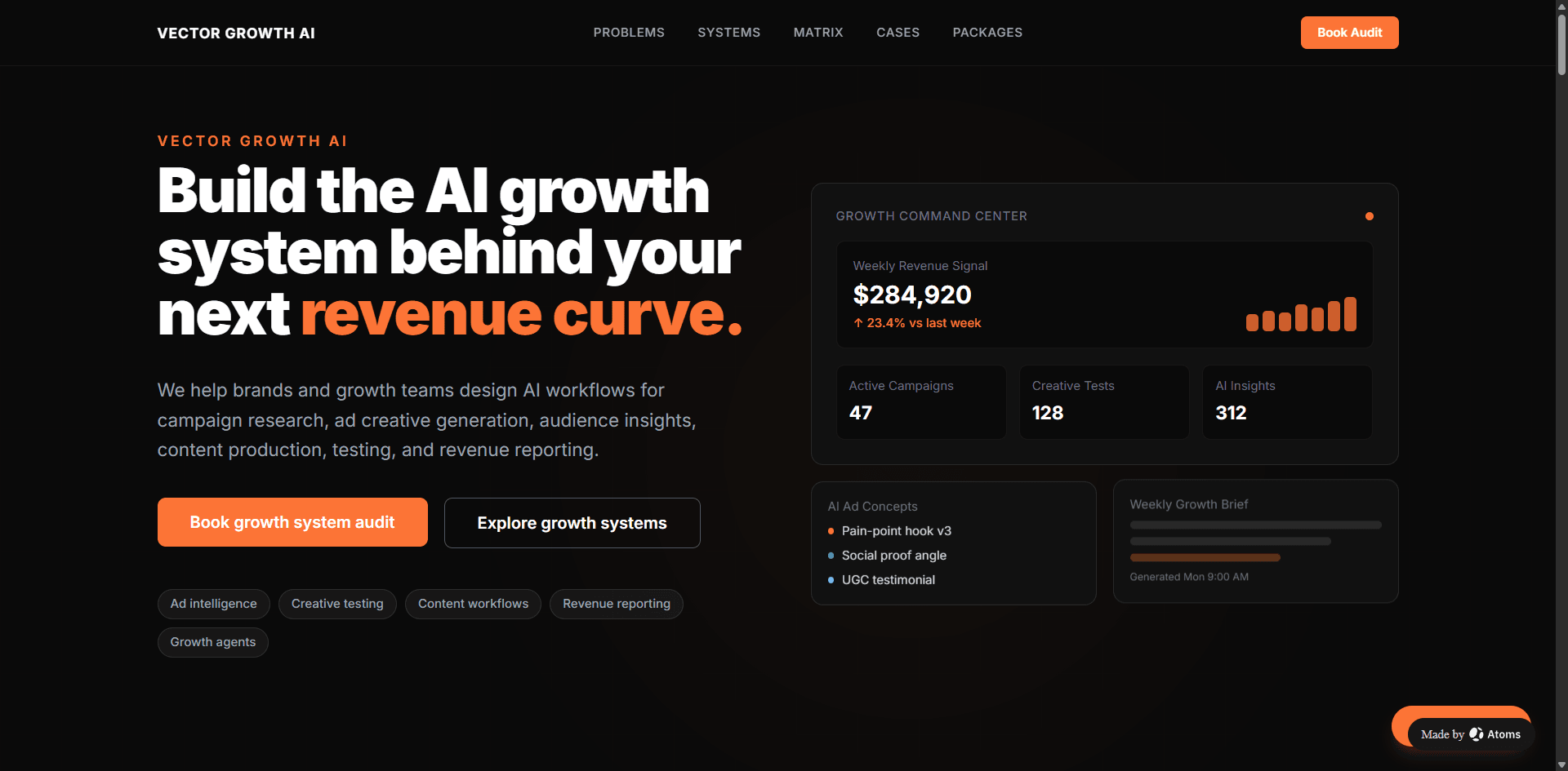 Preview of AI Growth Consulting