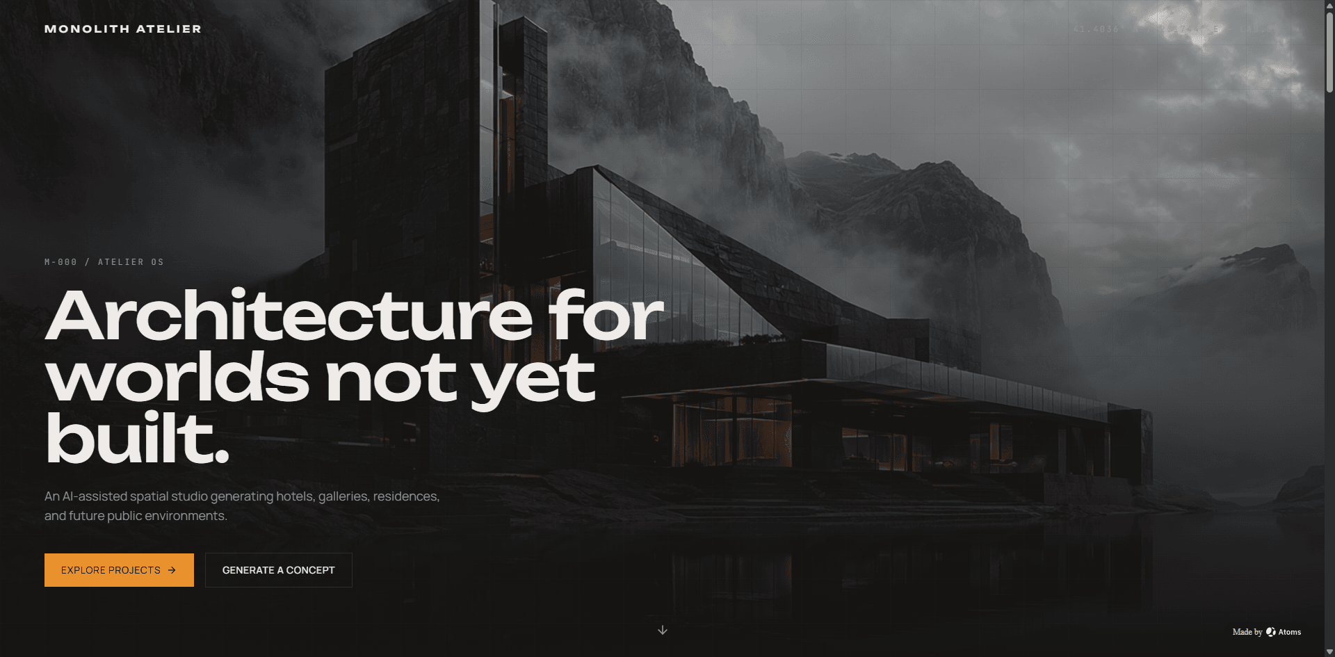 Preview of Cinematic architecture lab