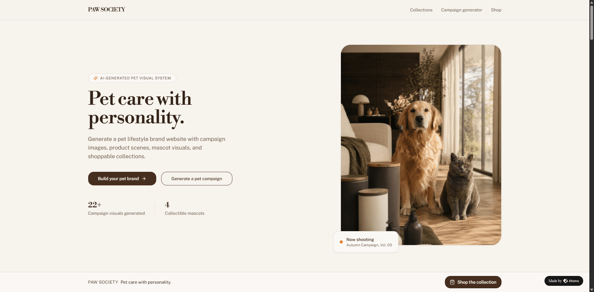 Preview of Premium pet lifestyle magazine