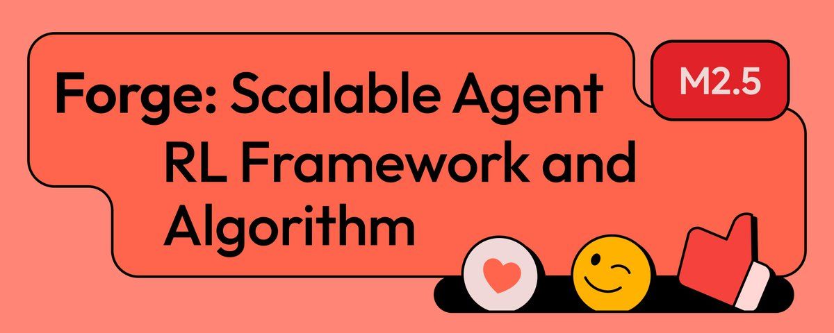 Forge: Scalable Agent RL Framework and Algorithm (cover)