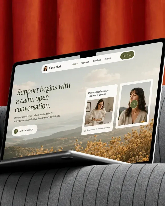 Donation website created with Atoms