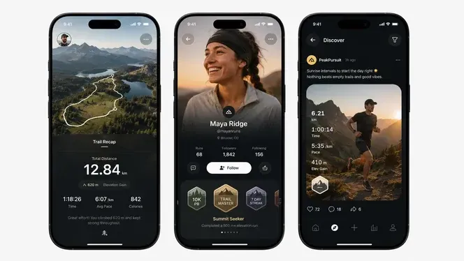 Mobile product experience created with Atoms