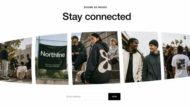 Community website created with Atoms