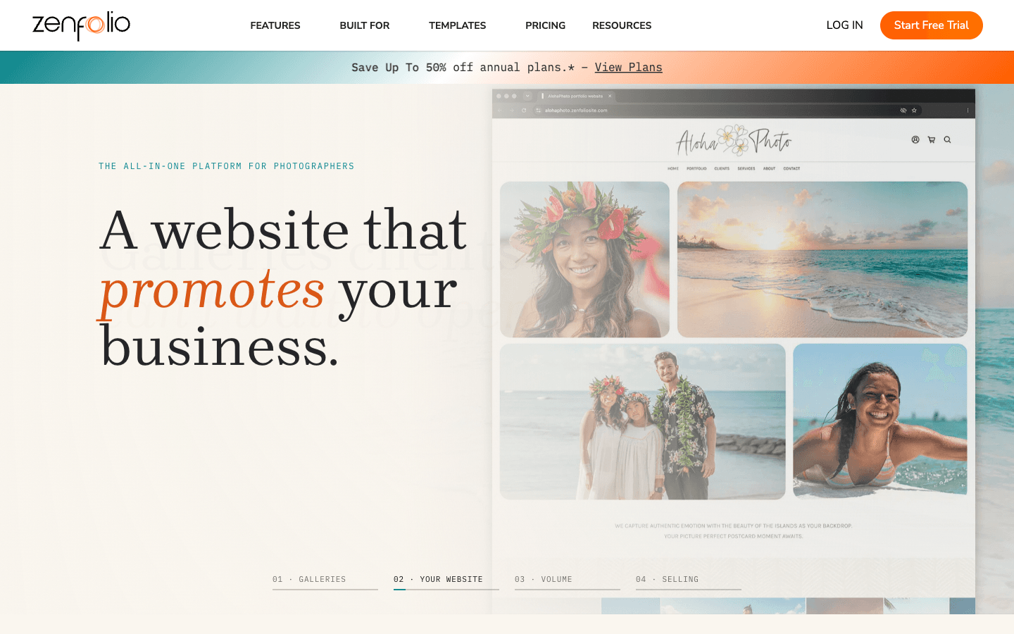 Zenfolio photography website solutions